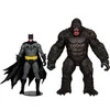 Image de Figurine McFarlane Toys DC Justice League Monsterverse Batman & Kong (x2) Multicolore 29 cm MCF13862