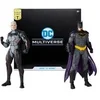 Image de Coffret figurines Dc Comics Multiverse Omega et Batman Gold Label 18 cm
