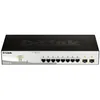 Image de D-Link DGS-1210-10 Switch Smart+ 8 Ports Gigabit + 2 Ports SFPF - Idéal pour Entreprise Administration et Réseaux Gérés en occasion ou reconditionné
