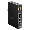 Image de DIS 100G-5PSW - Commutateur - non géré - 4 x 10/100/1000 (PoE+) + 1 x Gigabit SFP - Montage sur rail DIN, fixation murale - PoE+ (120 W) - Tension CC