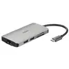 Image de D-Link 8 Ports - USB-C vers HDMI/Eth/USB/USB-C/microSD/SD
