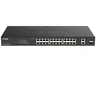 Image de DGS 1100-26MPV2 - Commutateur - intelligent - 24 x 10/100/1000 (PoE+) + 2 x SFP Gigabit combiné - Montable sur rack - PoE+ (370 W)