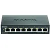 Image de D-Link DGS-1100-08V2 Switch administrable smart Gigabit 8 ports avec prise en charge VLAN, fonctionnalités de couche 2, QoS, 802.3az EEE, sans ventilateur en occasion ou reconditionné