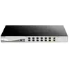 Image de DXS 1210-12SC - Commutateur - intelligent - 10 x 10 Gigabit SFP+ + 2 x combo 10 Gigabit SFP+/RJ-45 - de bureau, Montable sur rack