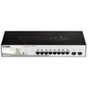 Image de Web Smart DGS-1210-08P - Commutateur - Géré - 8 x 10/100/1000 (PoE) + 2 x Gigabit SFP - de bureau, Montable sur rack - PoE (45 W)