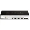 Image de D-Link DGS-1210-10/ESwitch Smart+ 8 Ports Gigabit + 2 Ports SFPF - Cordon d'alimentation UE Uniquement DGS-1210-10/E Noir/Gris en occasion ou reconditionné