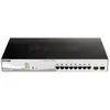 Image de DGS 1210-10MP - Commutateur - C2+ - intelligent - 8 x 10/100/1000 (PoE+) + 2 x Gigabit SFP - de bureau, Montable sur rack - PoE+ (130 W)