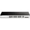 Image de D-Link DGS-1210-28/E Switch Smart+ 24 Ports Gigabit + 4 Ports Combo 1000BaseT/SFP - Cordon d'alimentation UE Uniquement en occasion ou reconditionné