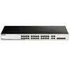 Image de Web Smart DGS-1210-28 - Commutateur - Géré - 24 x 10/100/1000 + 4 x Gigabit SFP - de bureau, Montable sur rack