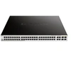 Image de DGS 1210-52MP - Commutateur - intelligent - 48 x 10/100/1000 (PoE) + 4 x combo Gigabit - de bureau, Montable sur rack - PoE (370 W)