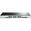 Image de DGS 1510-28P - Commutateur - C3 - intelligent - 24 x 10/100/1000 (PoE+) + 2 x Gigabit SFP + 2 x 10 Gigabit SFP+ - de bureau, Montable sur rack - PoE+