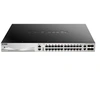 Image de DGS 3130-30PS - Commutateur - L3 Lite - Géré - 24 x 10/100/1000 (PoE+) + 2 x 10 Gigabit Ethernet + 4 x 10 Gigabit SFP+ - de bureau, Montable sur rack