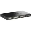Image de SmartPro DGS-1530-52P - Commutateur - intelligent - 48 x 10/100/1000 (PoE+) + 4 x 10 Gigabit SFP+ - de bureau, Montable sur rack - PoE+ (370 W)