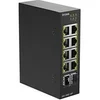 Image de DIS 100G-10P - Commutateur - industriel - non géré - 8 x 10/100/1000 (PoE) + 2 x Gigabit SFP - Montage sur rail DIN - PoE (240 W) - pour DIS S301SX,