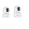 Image de 2.5K 4MP PTZ Caméra Surveillance Intérieur WiFi 2,4/5Ghz Lot de 2, Détection Humaine Suivi Auto Vision Nocturne Couleur Audio Bidirectionnel