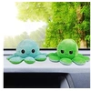 Image de peluche de Poulpe Réversible Doux 19cm E -Bleu et vert