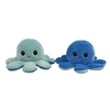 Image de Animal en peluche de Poulpe Réversible Doux 19cm-Bleu