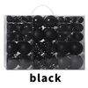 Image de Décoration De Noel Boule Incassable 100Pc Noir K43