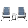 Image de Salon de Jardin 2 Personnes - Bleu e Gris