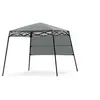 Image de Tonnelle Pliante 181 x 181 cm, pour Protection Solaire, Portable et Léger, Gris