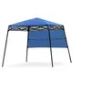 Image de Tonnelle Pliante 181 x 181 cm, pour Protection Solaire, Portable et Léger, Bleu