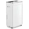 Image de Déshumidificateur silencieux 25l/jour avec réservoir 6,5l pour pièces jusqu'à 50m² minuterie 24h 4 modes fonction sèche linge