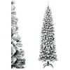 Image de Sapin de Noël/Arbre de Noël Artificiel à Flocons de Neige 230 CM, 641 Branches, avec Aiguilles en PVC 230 CM