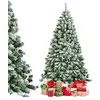 Image de Sapin de Noël Enneigé/Arbre de Noël Artificiel 230CM avec 1346 Branches Aiguilles en PVC230CM
