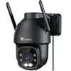 Image de Caméra de Surveillance 3G/4G avec Carte SIM Incluse, Vision Nocturne Couleur 30m, Détection Humaine et Suivi Automatique, Rotation 360°, Audio