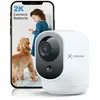 Image de COCOCAM 2K Camera Surveillance WiFi Batterie 5200mAh, sans Fil pour Surveillance de Bébé/Caméra Animaux/Sécurité Domestique, Reconnaissance IA,