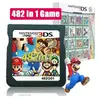 Image de Carte de jeu vidéo Mario Album Nintendo 482 en 1 carte de Console de cartouche pour NDS NDSL 2DS 3DS 3DSLL NDSI