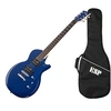 Image de LTD EC10 bleue - Guitare électrique (+ housse)