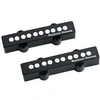 Image de Accessoires Guitares Seymour Duncan Sj5-3S - Kit Quarter-Pound Jazz Bass 5 Noir Micros Basses