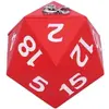 Image de Dé Nemesis Now Dungeons & Dragons D20 Dice Rouge 13,5 cm 631LIC008