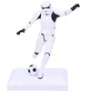 Image de Figurine Nemesis Now Stormtrooper Footballer 17 cm Blanc 12x10x17 cm 631STA051