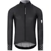 Image de Maillot Q36.5 Gregarius Hybrid Collar Fade Manches Longues Noir Gris, Taille M
