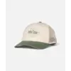 Image de Salty Crew - Border Trucker - Casquette Off White / Mid Green - Taille unique