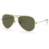 Image de Ray-Ban - Aviator Large Metal - Lunettes de soleil T58 - Arista - Green Polarized