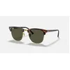 Image de Ray-Ban - Clubmaster - Lunettes de soleil T51 - Mock Tortoise On Arista - G-15 Green