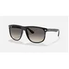Image de Ray-Ban - Boyfriend - Lunettes de soleil T60 - Black - Grey Gradient Dark Grey