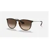 Image de Ray-Ban - Erika - Lunettes de soleil T54 - Rubber Havana - Brown Gradient Dark Brown