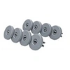 Image de Iprime roulette panier inférieur x8 pour lave-vaisselle arthur martin electrolux faure