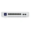 Image de Ubiquiti UniFi Enterprise - Commutateur - C3 - Géré - 8 x 10/100/1000/2.5G (PoE+) + 2 x 1 gigabit/10 gigabit SFP+ (liaison montante) - de bureau -