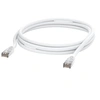 Image de UniFi - Cordon de raccordement - RJ-45 (M) pour RJ-45 (M) - 3 m - 6 mm - STP - CAT 5e - moulé, extérieur, bloqué, robuste - blanc