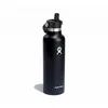 Image de Hydro Flask - 21 Oz Standard Flex Straw Cap - Bouteille isotherme Black - old - 21 oz (621 ml)