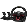 Image de Volant de course sans fil Apex pour PS5 PS4 PC Noir et rouge
