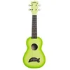 Image de Makala MK-SD-GNB - Ukulélé soprano dolphin - Green burst (+ housse)