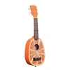 Image de ka-nv-orng-bag - ukulélé soprano novelty, orange + housse