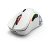 Image de Glorious Model D Minus - Souris - pour droitiers - 6 boutons - sans fil, filaire - 2.4 GHz, USB-C - récepteur sans fil USB - blanc mat