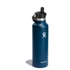 Image de Hydro Flask - 21 Oz Standard Flex Straw Cap - Bouteille isotherme Indigo - 21 oz (621 ml)